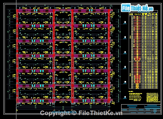 chung cư,bản vẽ chung cư,bản vẽ thi công chung cư,bản vẽ autocad chung cư 8 tầng,kết cấu chung cư,bản vẽ kiến trúc chung cư